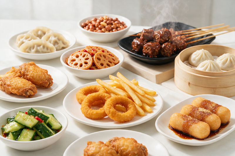 餐饮小吃 Appetizers & Snacks