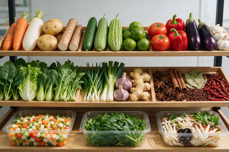 新鲜蔬菜 Fresh Vegetables